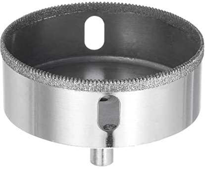 sourcing map 1pcs Diamond Drill Bits 80mm Serrated Hollow Core Hole Saw for Glass Ceramic Porcelain Tile Marble Stone
