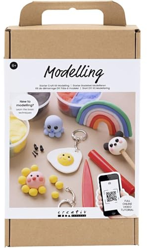 Creativ Starter Bastelset Modellbau, Fantasy Figuren, 1 Packung, Black