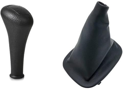 NEZIH Schaltsack Für Benz CES Klasse W124 S124 W126 E190 W190 W201 W202 W123 W140 W463 Schaltknauf Hebel Shifter Boot Abdeckung Fall Auto Getriebekopf (Size : 5 Speed Combo)
