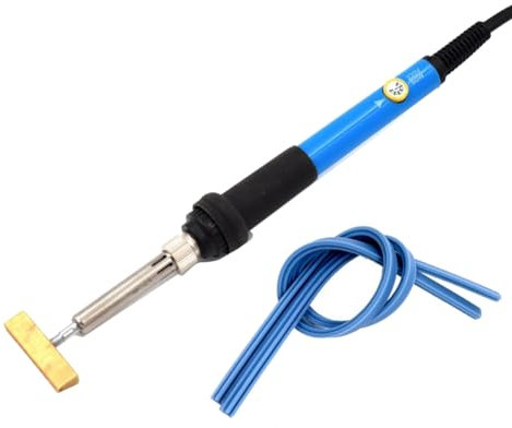 CosyCaya Kit Saldatore a barra a T da 60 W per Riparazione di Pidel dello Schermo LCD, Strumenti di Saldatura Portatile di Stagno, Spina UE