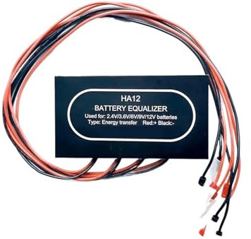 VXVUQRQVH 48-V-Batterie-Balancer-Equalizer HA12 for 4 x (2 V–5 V) oder 4 x (6 V–12 V) for Solarbatterien(4X(6V-12V))