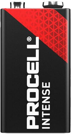 Duracell Procell Intense Power 9V Block MN 1604 6LR61, 1,5V (lose)