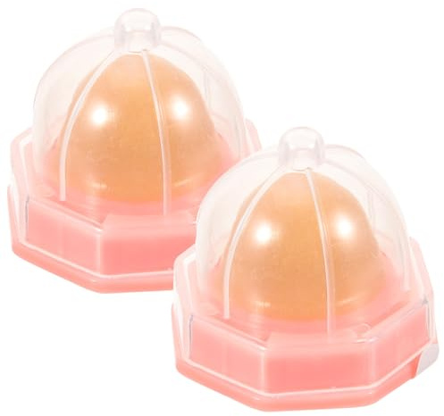Veemoon 2pcs Cat Chew Toys Cat Mint Balls Snack Treats with Cover Improve Movement Natural Mint and Kittens Indoor Play