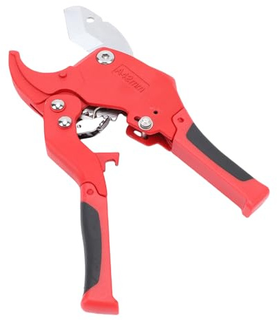 Spacnana Tagliatubi in PVC, Lame SK5 Attrezzo a Cricchetto per Corpo in ABS, Tagliatubi e Tagliatubi per Tubi in PVC CPVC PP-R PEX PE, Tagliatubi-42mm