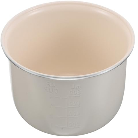 Alipis - Recipiente interior para olla de arroz, cerámica antiadherente, olla de repuesto multiusos para hornear pastelería y vapor, inserción compatible con cocina eléctrica
