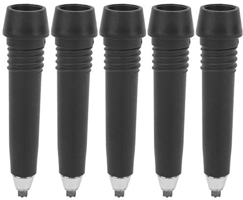 5Pcs Alpenstocks Rod Tip Gummi Trekkingstange Spitze Ersatz für Mehrheit Standard Wanderstange