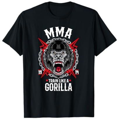 MMA Mixed Martial Arts Gorilla T-Shirt