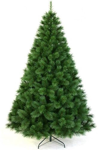 Weihnachtsbaum künstlich Sale Clearance, Faux Christmas Tree 4Ft/5Ft/6Ft/7Ft/8Ft mit realistischem Aussehen PIOKUHB 221019(Color:Green,Size:4ft/120cm)