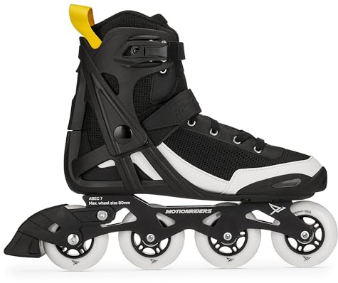 MOTIONRIDERS XION 80 – Fitness Inline Skates für Herren & Damen – Inliner mit sicherem Halt, bequemer Passform und 80 mm Rollen