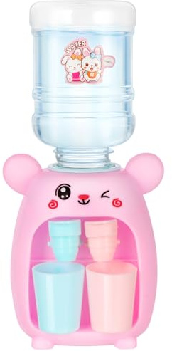 Toddmomy 1 Stück Mini-Spender für Simulationsspender für Kinder Trinkbrunnen für Kinder Gastgeschenke (Rosa)