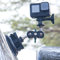 Powerful Suction Cup Camera Car Mount with 1/4 Inch Thread for GoPro Hero for DJI Osmo Action, and More Camera, Wall & Desk Camera Mount