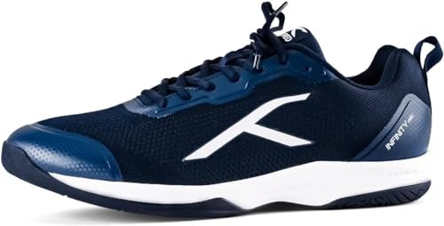 HUNDRED Infinity Pro badmintonskor (ej märkande) | Även perfekt för squash, bordtennis, volleyboll, basket och inomhussport | lätt och hållbar | X-Cushion