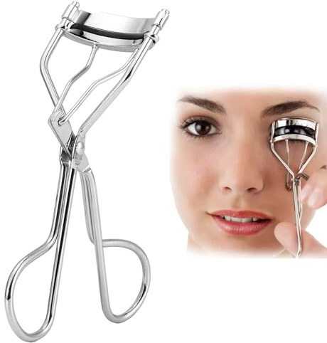 XiangSKY Eyelash Curler Lash Curler Eyelash Curlers,Easy and Simple Operation, Lash Curler Let Your Eyelashes Curl, Firm Styling and Make You More Beautiful(Silver)