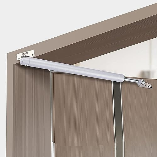 Cierrapuertas automático, cierre neumático de alta resistencia, dispositivo de aluminio montado en el lateral para puertas cortafuegos, fácil instalación, adecuado para uso doméstico y comercial