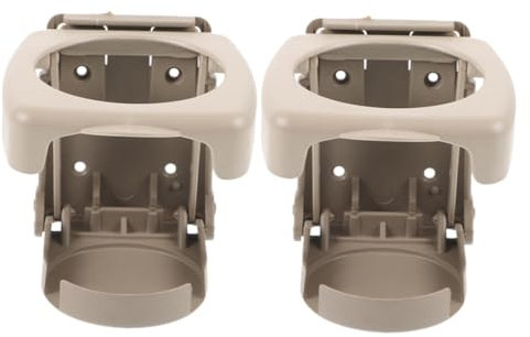 Alipis Portavasos Plegable para Coche Soporte Ajustable para Bebidas 2 Piezas Diseño Ergonómico Compatible Varios Accesorio Multifuncional para Automóviles