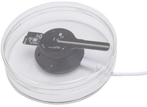 Sxhlseller Ventilador de Holograma 3D con Control Remoto de la Aplicación WiFi, 48 Perlas LED, 1080x1600 Resolución HD Mini Proyector Holográfico Publicidad para Tiendas de Negocios