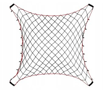 Anhängernetz mit elastischem Zugseil gekettelte Umrandung Aus reißfestem, UV-beständigem Gewebe (M)