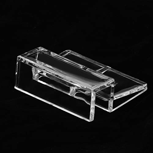 Tnfeeon Aquarium-Glasabdeckungshalter, Acryl-Stützklammern für Aquarien, Einfache Installation mit Mehreren Größen für Alle Aquarien (12mm)