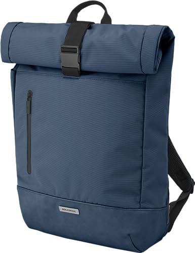 Moleskine Zaino a Ribalta Collezione Metro, Borsa Porta Pc Verticale, Zaino Porta Pc Per Laptop, Notebook, Ipad, Computer Fino a 15, Dimensioni 50x32x13 Cm, Colore Blu Zaffiro