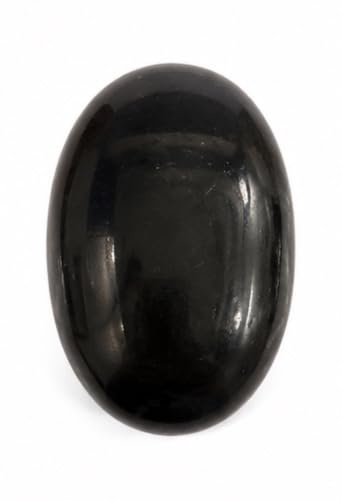 crystalmiracle Turmalina negra 2.5 Piedra de palma Cristal Curación Piedras preciosas Bienestar Paz Meditación Regalo Reiki Feng Shui Energía psíquica