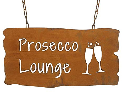 Bornhöft Cartel decorativo para jardín con texto en alemán