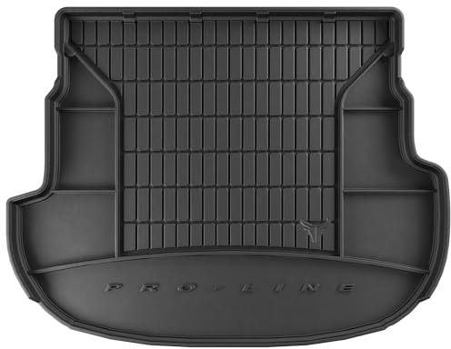 MOTOS Kofferraum schutzmatte passend für Mazda 6 I 2002-2007 Kombi, ohne höhenverstellbaren Kofferraumboden Verbessern Sie Ihren Reisekomfort mit Antirutschmatte Auto TM- Allwetter fußmatten Auto, Sch