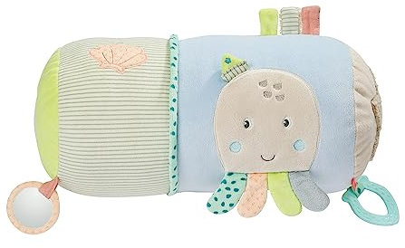 Fehn Krabbelrolle Meereskinder – Baby Krabbelhilfe Rolle mit niedlichen Meerestieren - Babyspielzeug Krabbeltier mit Spielfunktionen - Krabbelspielzeug für Babys und Kleinkinder ab 0+ Monaten