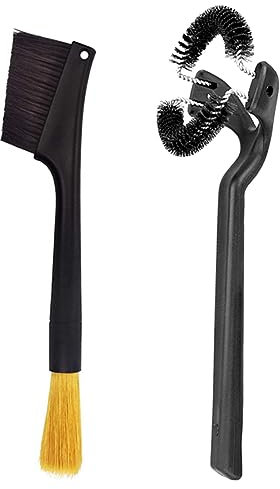 Morain 2 Pièces Brosse Nettoyage Machine À Expresso Professionnelle Outil Nettoyage Machine À Expresso Matière Plastique pour Brosse Cafetière