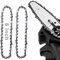 Catena Per Motosega, 2 Pezzi 6 Pollici 36DL Lama da Taglio in Acciaio Legato 36 Maglie di Trasmissione Kit Set Per La Lavorazione del Legno, Lavoro Stabile