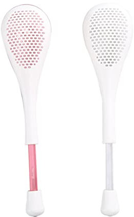 Garneck 2pcs Plastic Baking Spoon Powder Flour Sprinkler Strainer Kitchen Accessories for Baking and Cooking