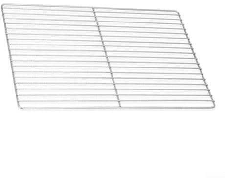 for FACULX BBQ Grill, Premium Stainless Steel Mesh, BBQ Grill Grate Grid Wire Rack Cooking Replacement Net For Camping Barbecue Outdoor Picnic(30x45cm)