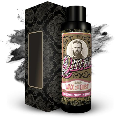 Cera en Polvo Pelo Hombre 100g – Fijación Fuerte con Acabado Mate | Wax in Dust Texturizador Capilar | Hair Wax Polvo para Volumen Natural | Cera Profesional sin Alcoholes ni Siliconas | Qmen