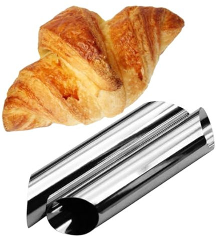HOLIDYOYO 4stücke Teiliges Aus Edelstahl Croissant-maker Zylindrische Backformen Für -teig Für Cannoli Gebäck Und Mehr Wiederverwendbar Und Leicht Zu Reinigen