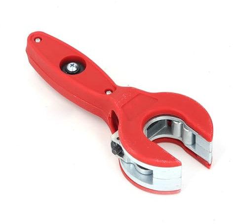 Cutter da Tubo a Cricchetto 2 in 1, 2 in 1 Taglierina per Tubi a Cricchetto, Taglierina per Tubi con Meccanismo a Cricchetto per Spazi Stretti, Tagli Facilmente Rame, PVC, Tubi