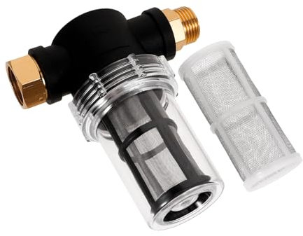 Toyvian Wasserhahnfilter Für Gartenschlauch Wasserschlauchfilter Mit Metallgewebe Für Effiziente Filterung Wasserhahnfilter-ersatz Für Wasserreinigung Spritzwasserfilter Für Wasserhahn
