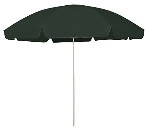 WKIEQACO Parasol de plage pour maison et jardin Vert 300 cm