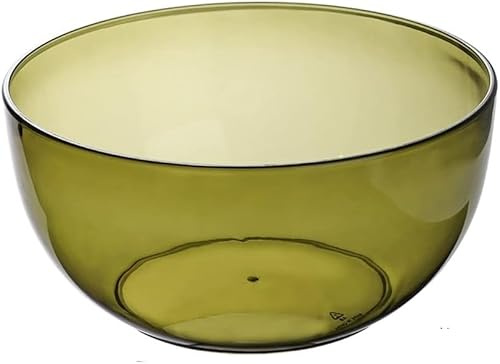 Ciotole per Pasta Insalatiere Grandi Insalatiere in Plastica Insalatiera per Interni in Plastica Ciotola per Condimenti Posate per Succhi di Frutta Ciotola Colorata Trasparente per Frutta, A, S