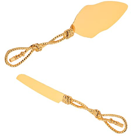 Holibanna Espátula para Pastel y Cuchillo Herramientas para Hornear Pasteles Cortador De Cuchillos para Pasteles para Servir Restaurantes y Banquetes