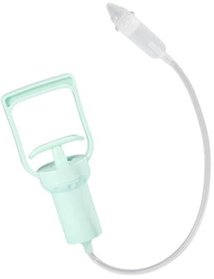 Aspirador nasal, aspirador nasal portátil con extractor de mano, iluminación de atasco, bomba de mano cómoda y potente, limpiador nasal amigable para viajes, seguridad para niños y adultos