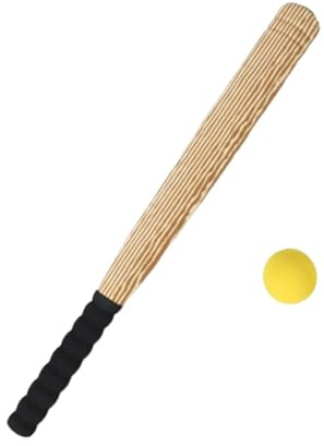 Fxzqgnh Set Mazza E Palla da Baseball. Mazza da Baseball con Palline, Giocattolo Educativo, Mazza da Baseball Sportiva per Bambini E Adulti, 21 Pollici, Colore registro