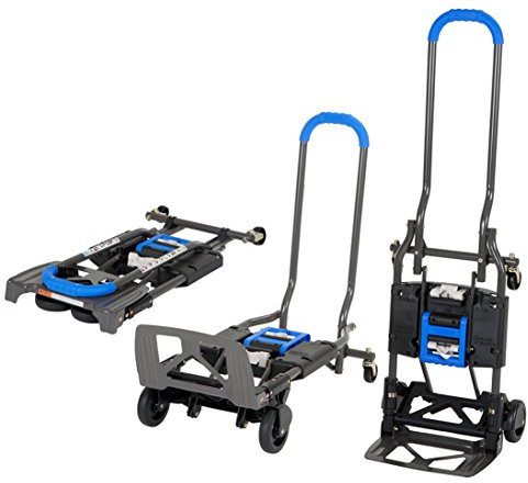 COSCO Shifter 135kg Multi Funktion Klappbar Handwagen und Sackkarre (Blau), 42.3*34.9*125.1 cm