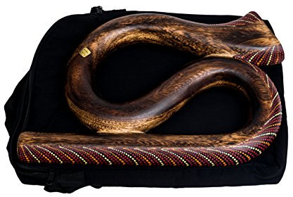 Didgeridoo S förmig Rund Reise Travel Musik Didgebox Tasche Spirale (DS3)
