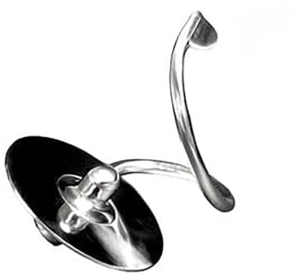 Kitty Professional Knethaken 'Teigpeitsche' Edelstahl kompatibel mit Kitchen Aid Küchenmaschine 4,3/4,7/4,8 Liter: Spülmaschinenfest, Spiralhaken