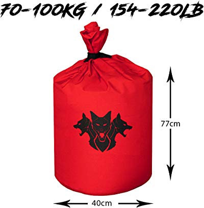 Cerberus Strength Robuster Sandsack V2 mit Auskleidungsset (70–100 kg)