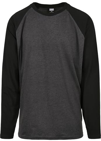 Urban Classics Herren Raglan Contrast LS