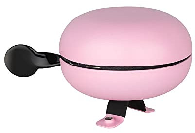 URBAN ZWEIRAD Fahrradklingel rosa - Fahrrad Glocke Big Mama (groß), Klingel für Hollandrad oder Damenfahrrad - in vielen Farben (Flieder)