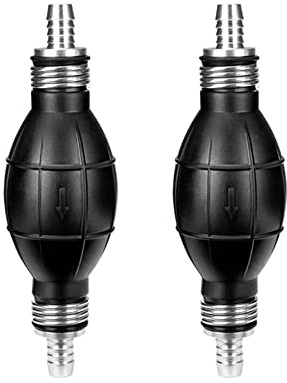 ETOPARS 2Stk 10mm Umfüllpumpe Handpumpe Vakuumpumpe Wasser Flüssigkeits Pumpe Birne Dieselpumpe Kraftstoffpumpe Öl Aquariumpumpe Förderpumpe Handsaugpumpe