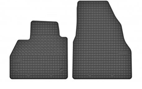 edecor Gummifussmatten Automatten Gummimatten Gummi Fußmatten für Renault Kangoo II ab Bj. 2008 VORNE