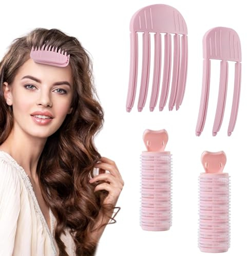 Yistoi Volume Clip for Roots, Clip de Pelo Voluminizador, Pinzas para El Cabello sin Costuras Naturales para Peinar, Pinza para El Cabello sin Rastro Pinzas para La Raíz Del Cabello para Dar Volumen