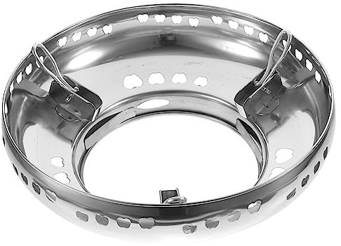 OSALADI Gasherd Windschutz Und Energieeinsparung Einlagiger Rutschfester Kochfeldhalter Für Stabilen Flammenstoß Für Wok Und Töpfe